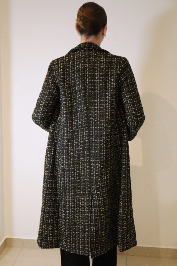 Manteau long NADIA - Noir – Image 3