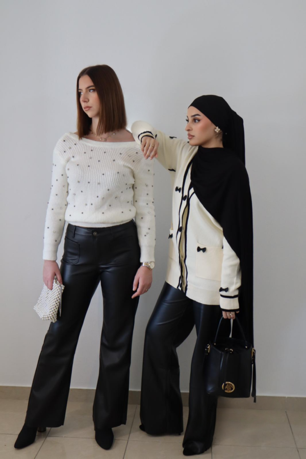 Pantalon Similicuir - Noir