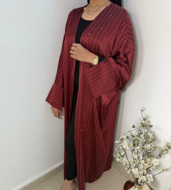 ABAYA NOUR - Rouge