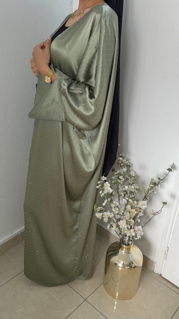 ABAYA SOFIA - Vert – Image 2