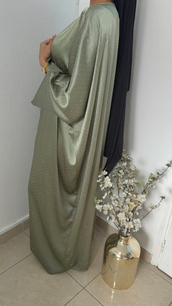 ABAYA SOFIA - Vert – Image 3