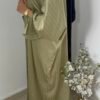 ABAYA NOUR - Vert – Image 2