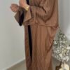 ABAYA NOUR - Marron – Image 2
