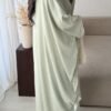 ABAYA NADIA - Vert pastel